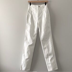 Wrangler Vintage Silverlake Bareback Straight Leg Jeans White Size 9 Tall Long